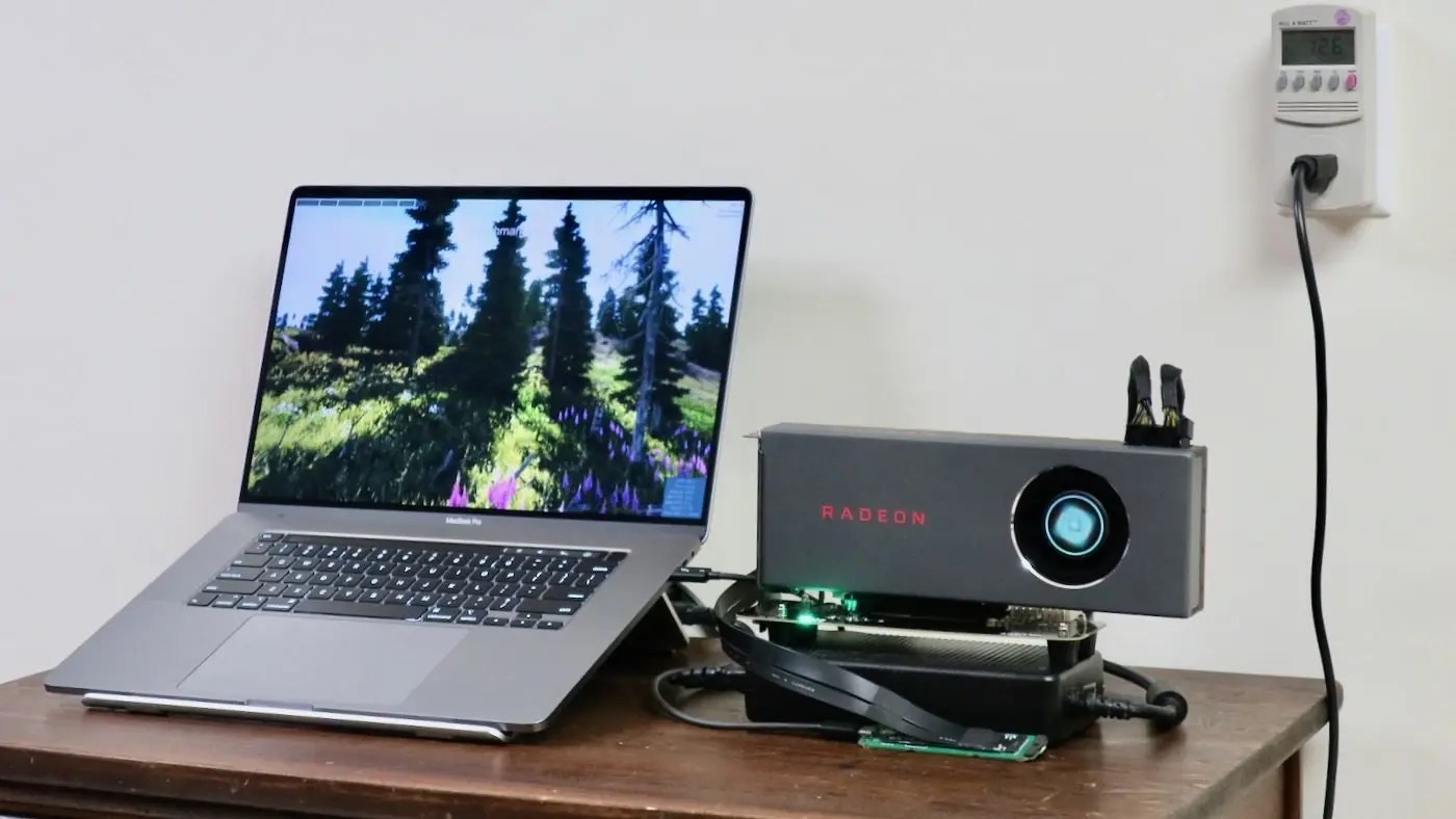 Radeon external GPU over Thunderbolt over Type-C connector